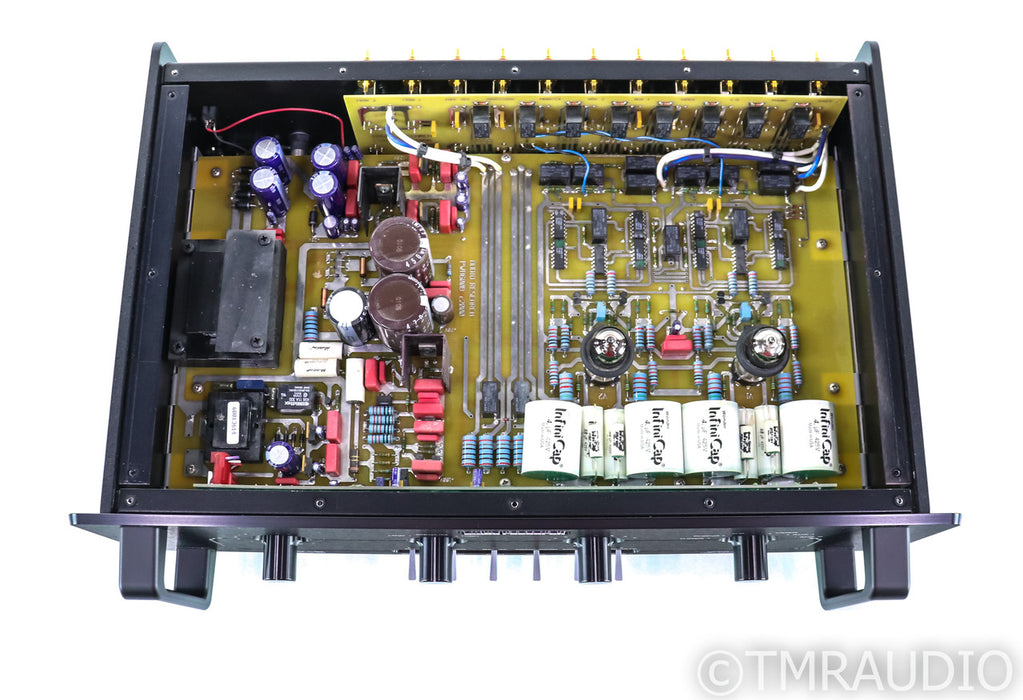 Audio Research LS25 Mk II Stereo Tube Preamplifier; Black; Remote; LS-25 Mk2
