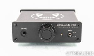 HeadAmp Gilmore Lite mk2 Headphone Amplifier; MK-2; Black