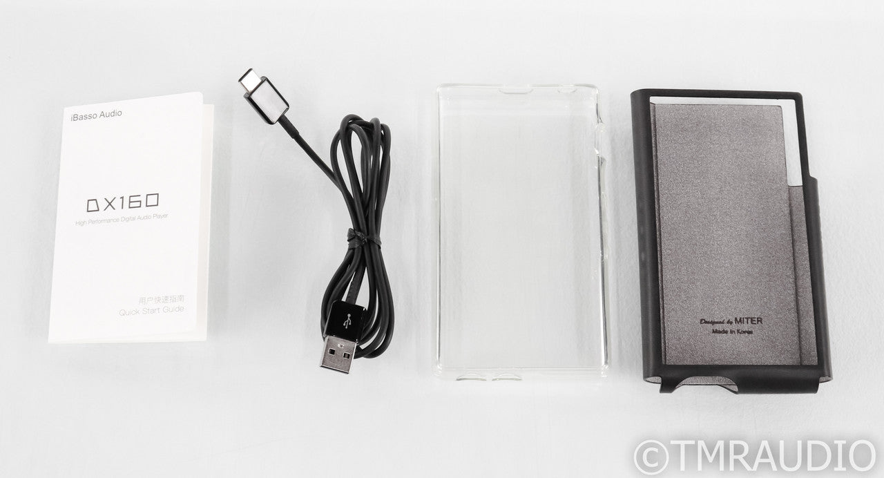 iBasso DX160 Portable Music Player; DX-160; 32GB; Case
