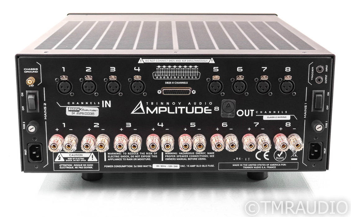 Trinnov Amplitude8 Eight Channel Power Amplifier; Amplitude-8
