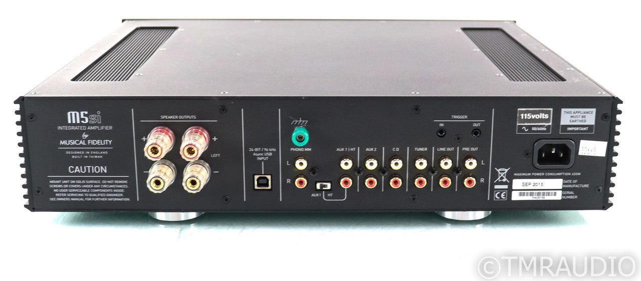 Musical Fidelity M5si Stereo Integrated Amplifier; M-5 SI; Remote; Black