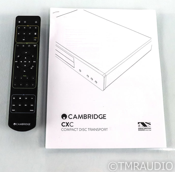 Cambridge Audio CXC CD Transport; Black; Remote