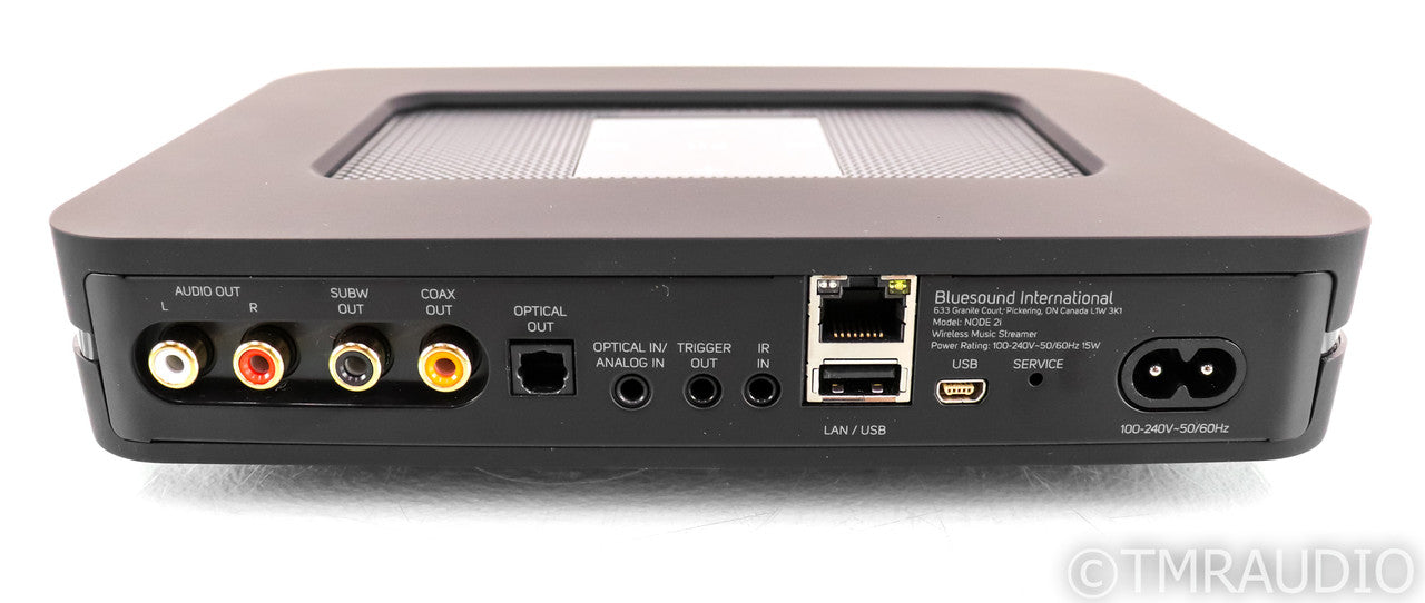 Bluesound Node 2i Network Streamer; (Loose optical port)