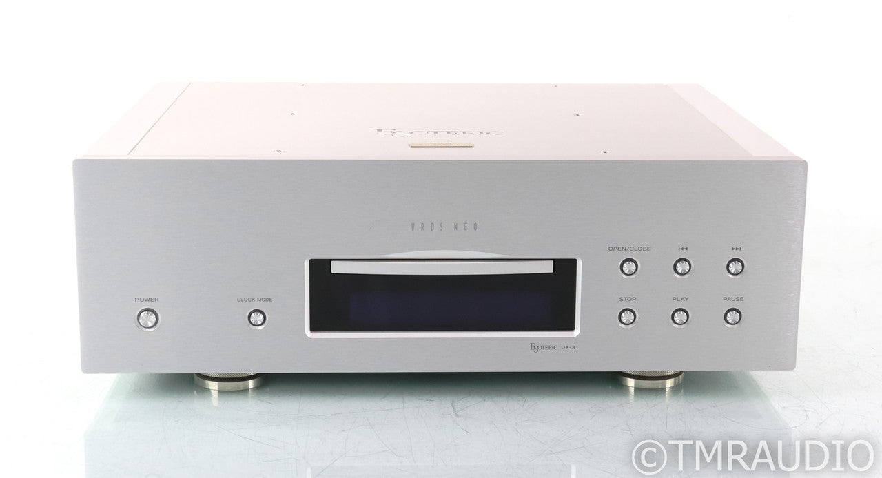 Esoteric UX-3SE SACD / CD / DVD Player; UX3 Special Edition; Silver; Remote