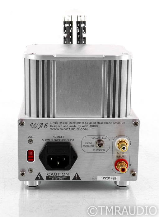 Woo Audio WA6 Tube Headphone Amplifier; WA-6; Silver