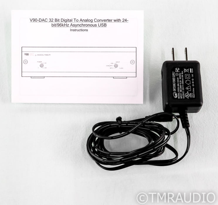 Musical Fidelity V90-DAC Upsampling DAC; D/A Converter; V90DAC; Black