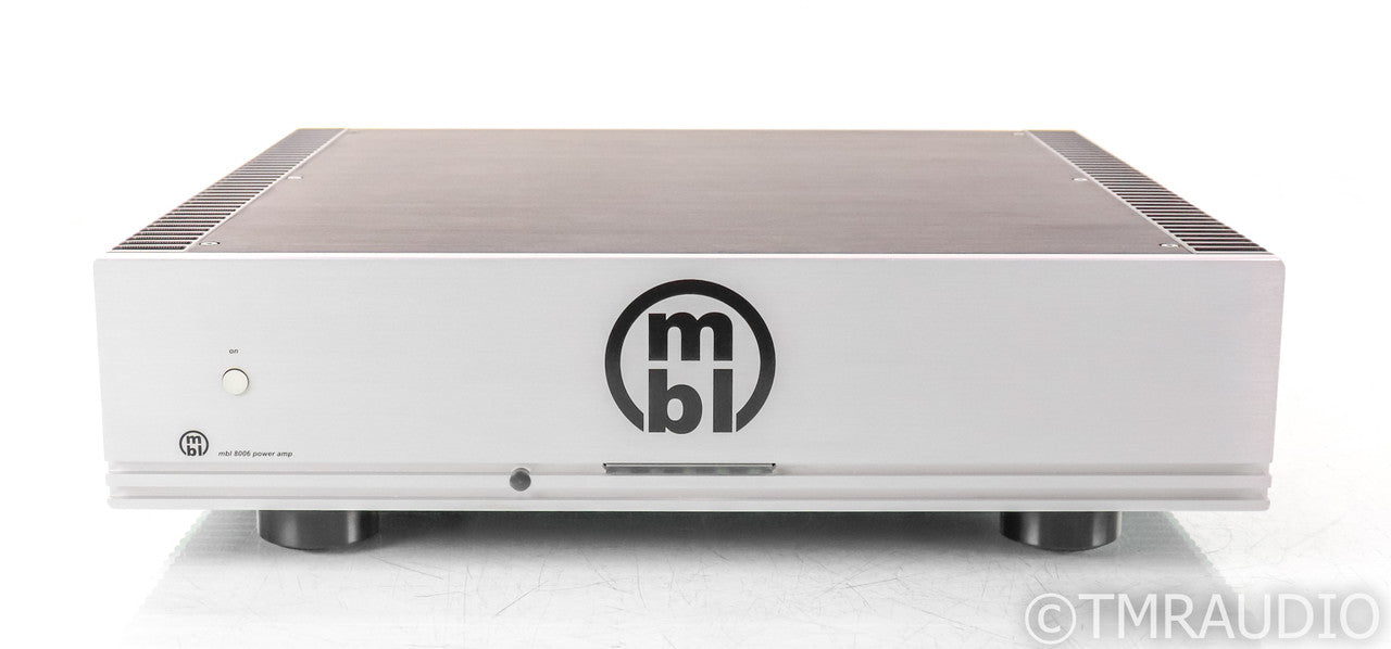 MBL 8006B Stereo Power Amplifier; 8006-B; Silver