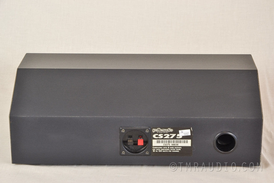 Polk Audio CS275 Center Channel Speaker Black