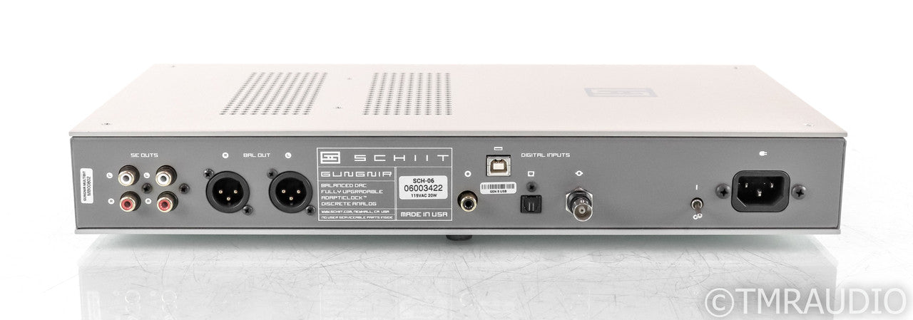 Schiit Gungnir Multibit DAC; D/A Converter; Silver; Gen 5 USB