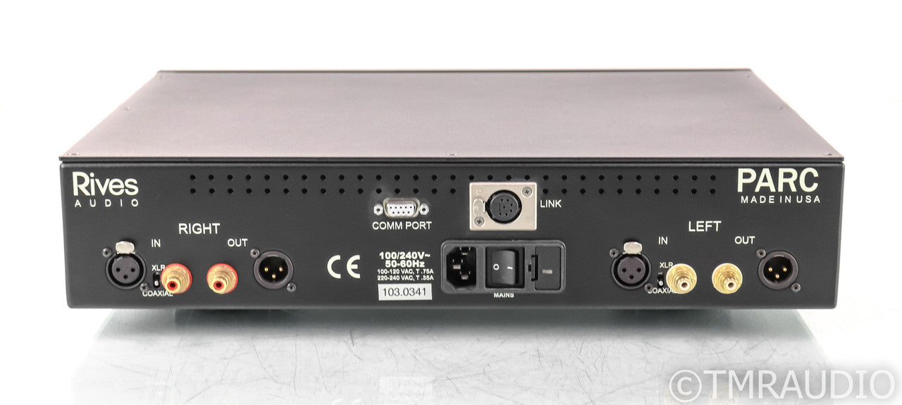 Rives Audio PARC Parametric Two Channel Equalizer; Adaptive Room Compensation