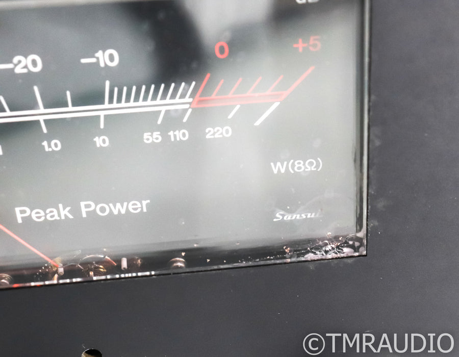 Sansui BA-F1 Vintage Stereo Power Amplifier; BAF1; Black