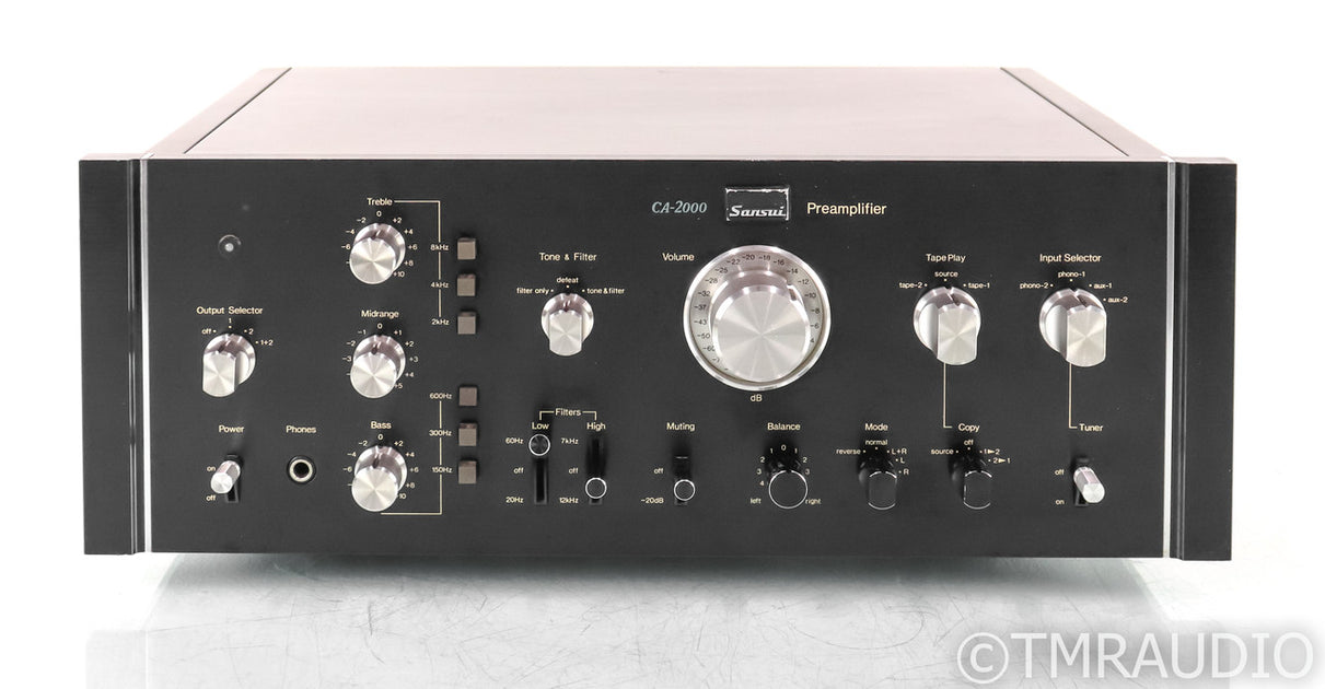 Sansui CA-2000 Vintage Stereo Preamplifier; CA2000; MM / MC Phono