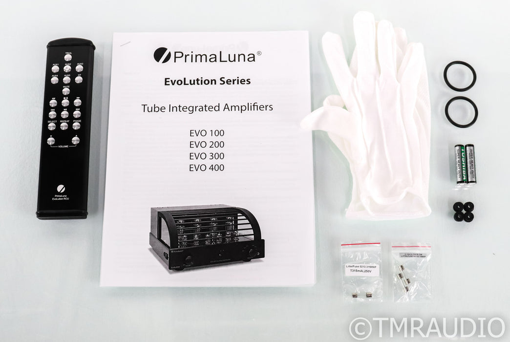PrimaLuna EVO 300 Stereo Tube Integrated Amplifier; EVO-300; Remote