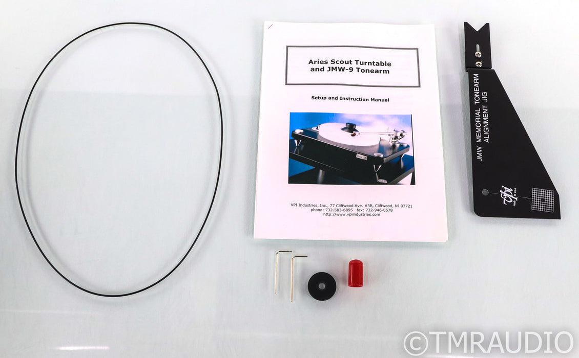 VPI Scout Turntable; JMW-9 Tonearm (No Cartridge)