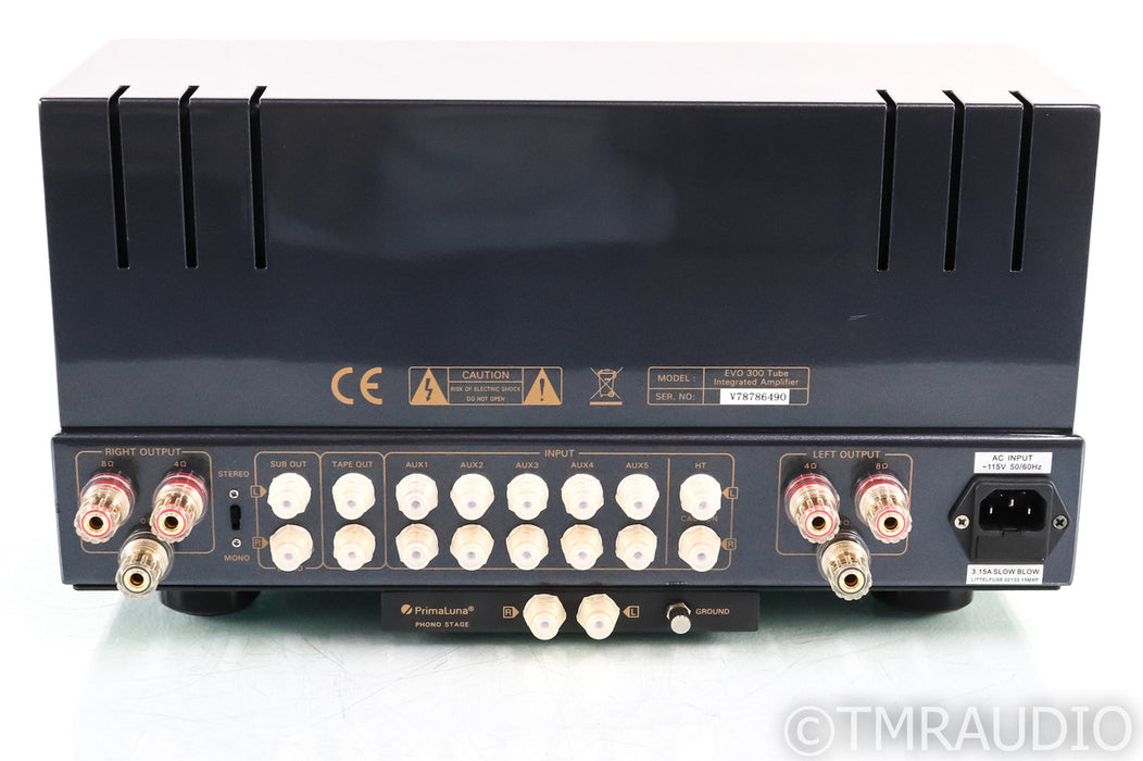 Primaluna Evo 300 Stereo Tube Integrated Amplifier; EVO300; Remote