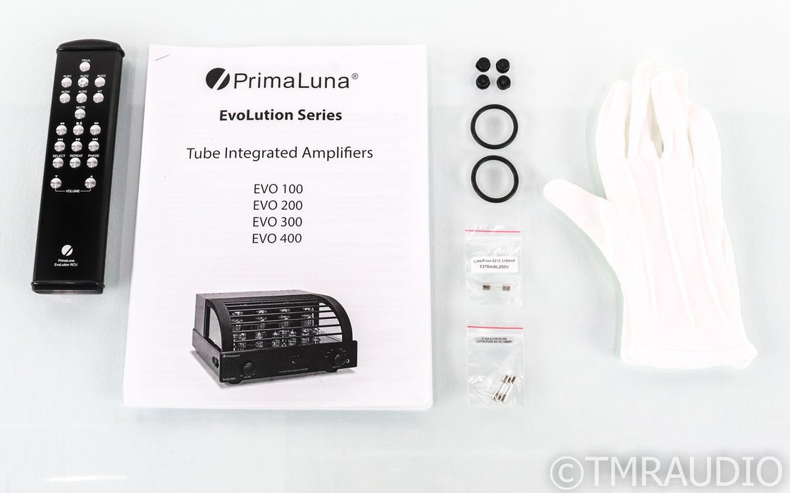 Primaluna Evo 300 Stereo Tube Integrated Amplifier; EVO300; Remote