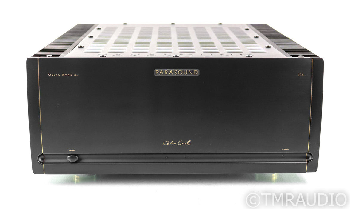 Parasound Halo JC-5 Stereo Power Amplifier; JC5; John Curl; Only 1 year