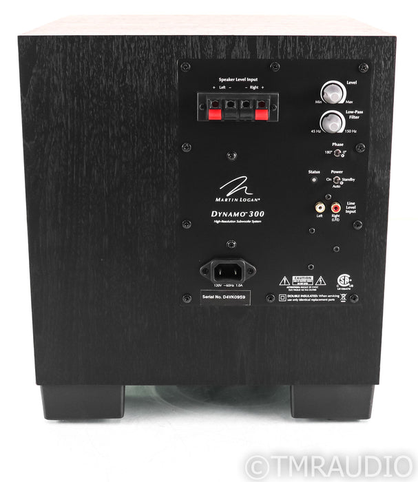 Martin Logan Dynamo 300 8" Powered Subwoofer; Black