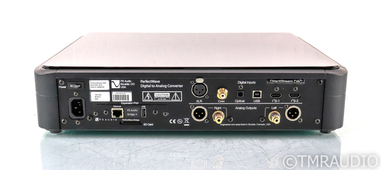 PS Audio PerfectWave DirectStream DAC; D/A Converter; Black; Bridge II