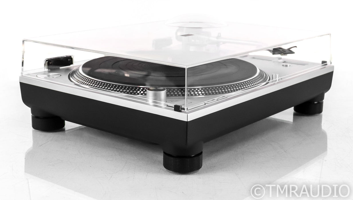 Technics SL-1200GR Direct Drive Turntable; SL1200GR; Silver (No Cartridge)