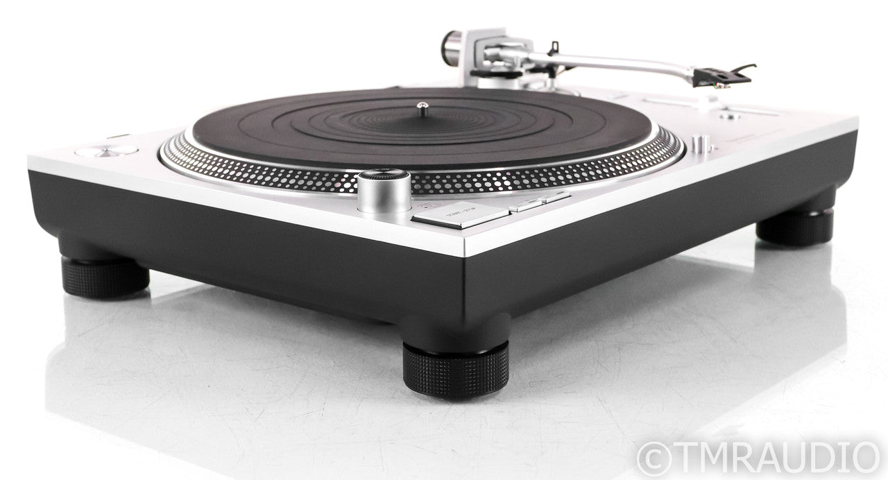 Technics SL-1200GR Direct Drive Turntable; SL1200GR; Silver (No Cartridge)
