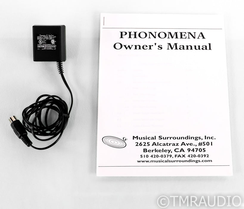 Musical Surroundings Phonomena MM / MC Phono Preamplifier; Black