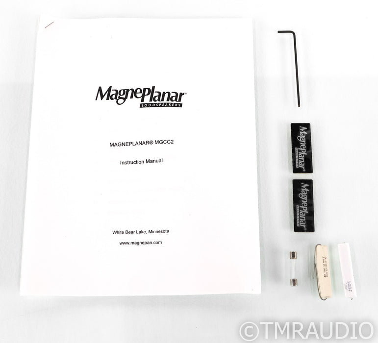 Magnepan MG CC2 Planar Magnetic Center Channel Speaker; CC-2; Black