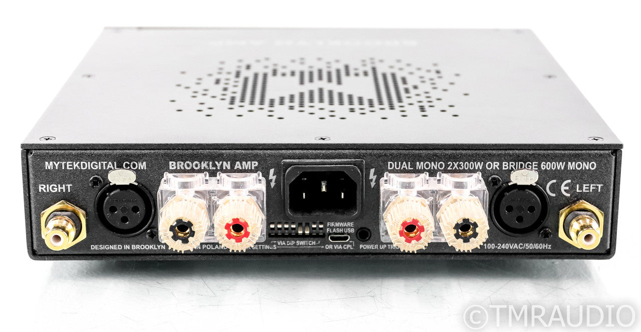 Mytek Brooklyn Amp Stereo Power Amplifier; Black