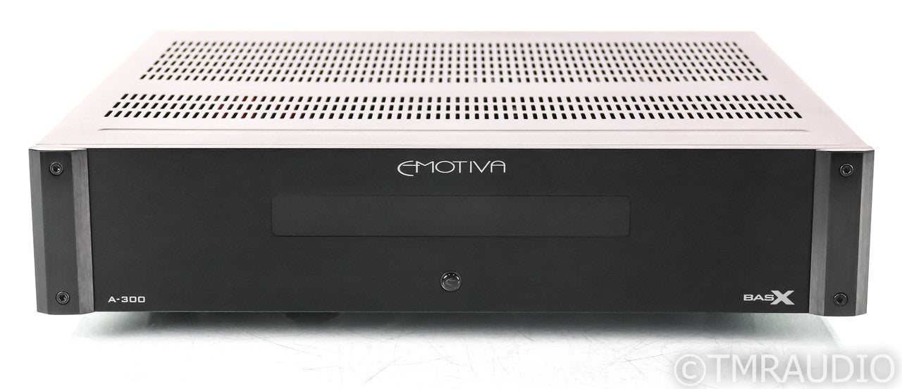 Emotiva BasX A-300 Stereo Power Amplifier; A300; Black