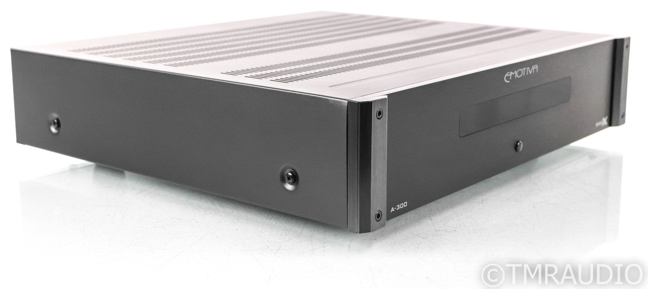 Emotiva BasX A-300 Stereo Power Amplifier; A300; Black