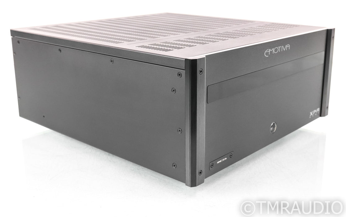 Emotiva XPA-9 Gen 3 9 Channel Power Amplifier; NINE / 5.2s; Black