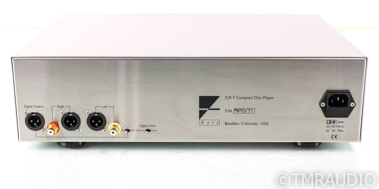 Ayre CX-7eMP CD Player; CX7eMP; Silver; Remote