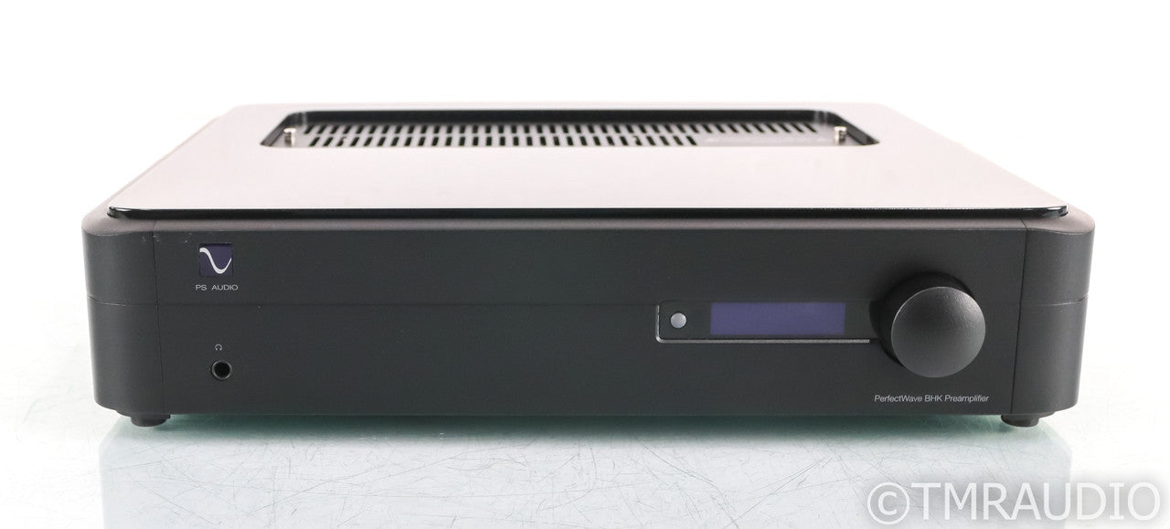 PS Audio PerfectWave BHK Stereo Tube Hybrid Preamplifier; Black; Remote (Used)