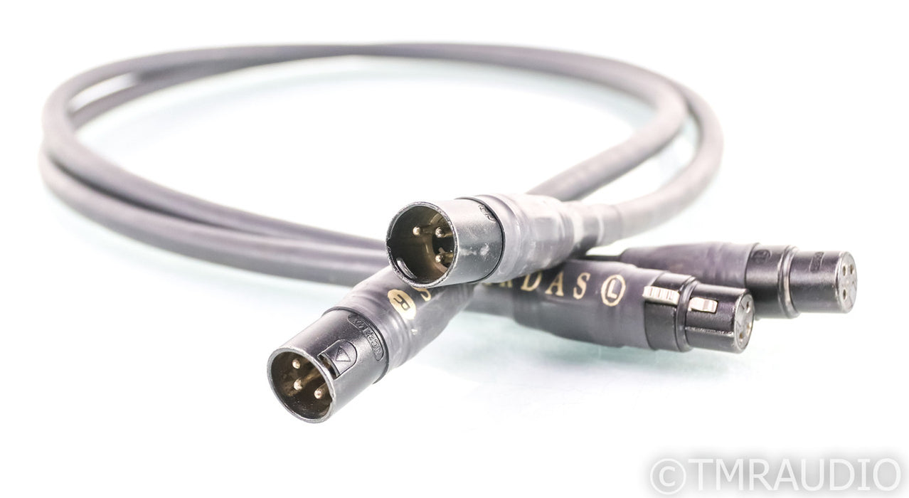 Cardas Golden Reference XLR Cables; 1m Pair Balanced Interconnects
