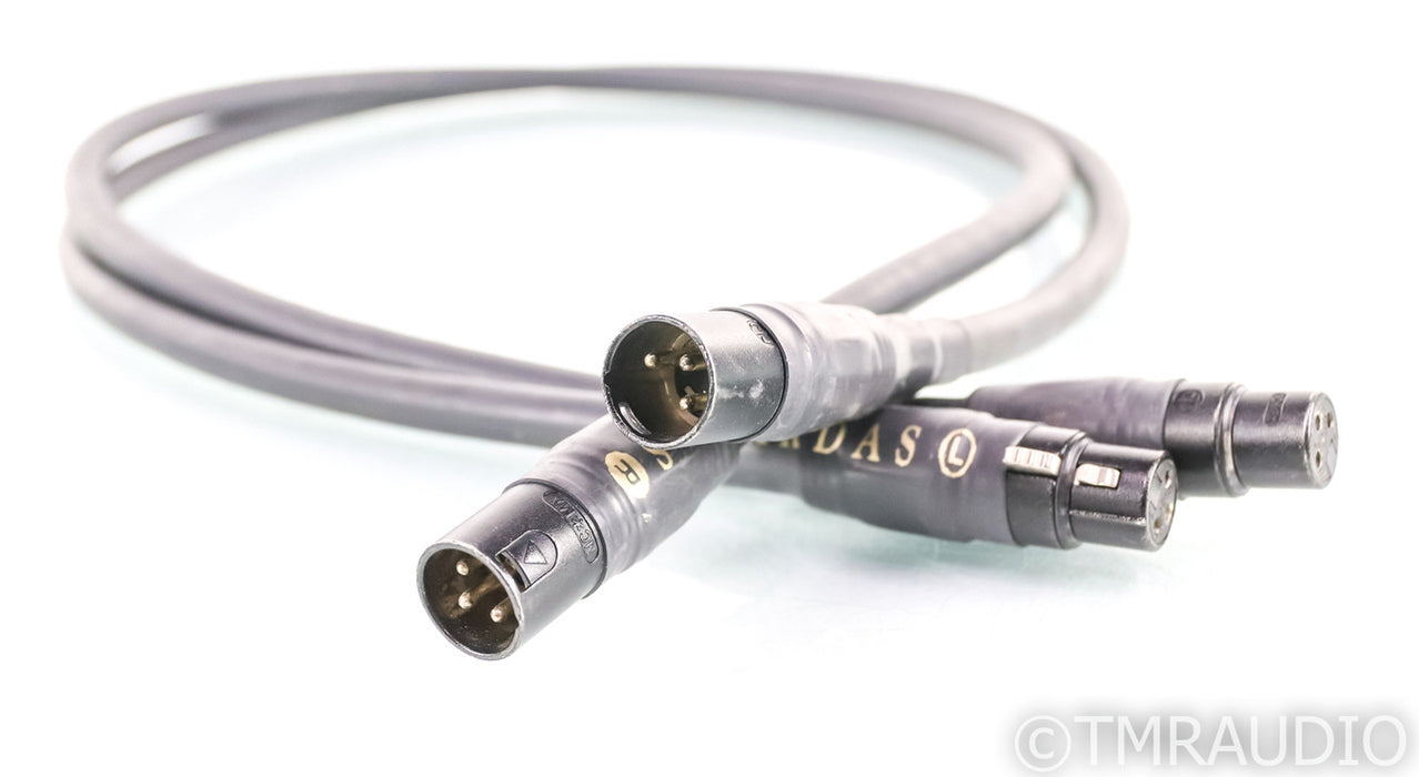 Cardas Golden Reference XLR Cables; 1m Pair Balanced Interconnects