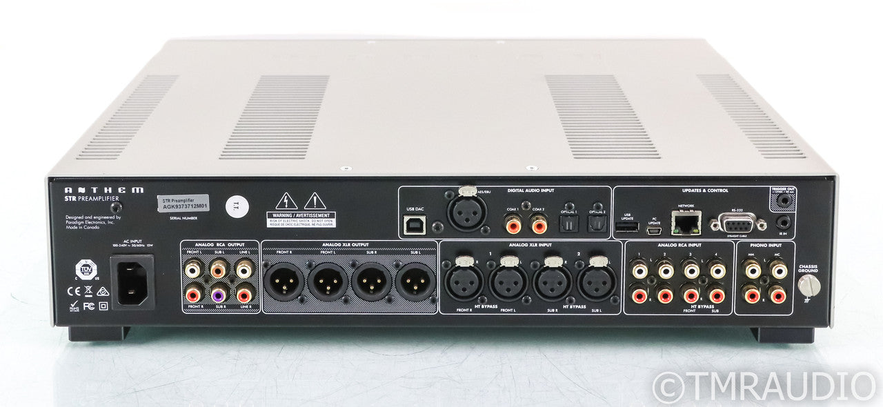 Anthem STR Stereo Preamplifier; MM / MC Phono; DAC; USB