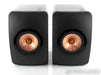 KEF LS50 Bookshelf Speakers; Black / Copper Pair; LS-50