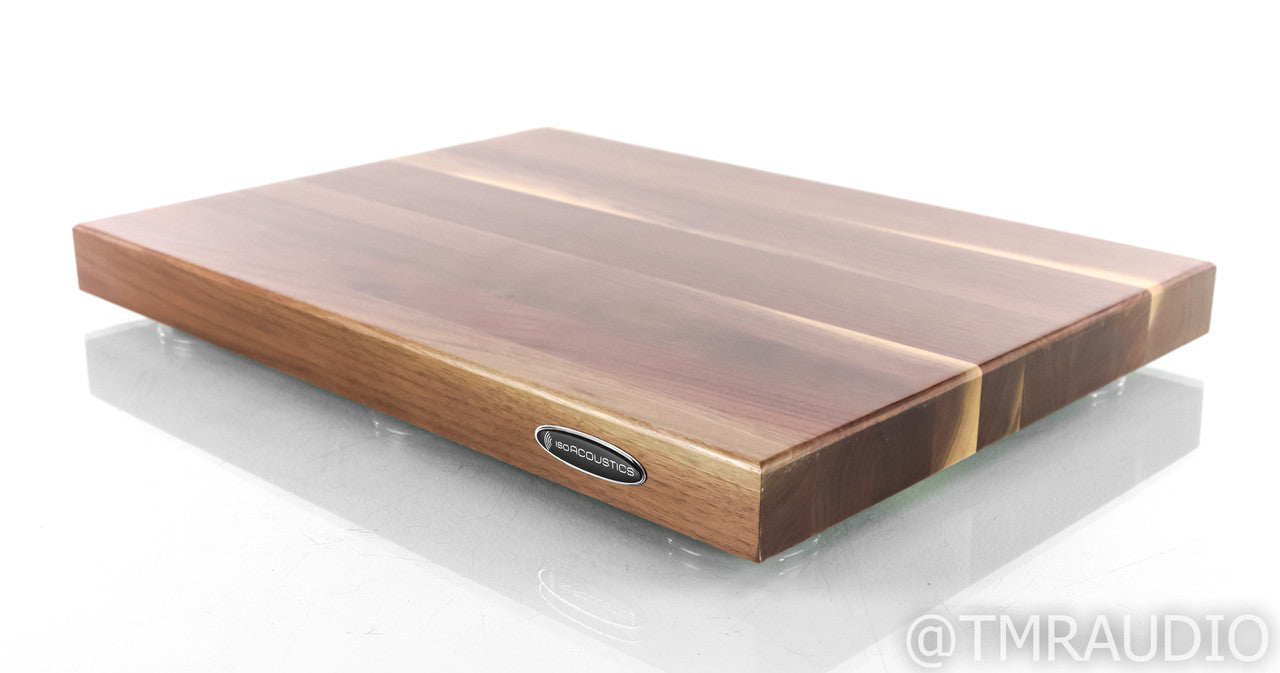 IsoAcoustics Delos 2216W1 Walnut Isolation Platform; Walnut; 2216-W1