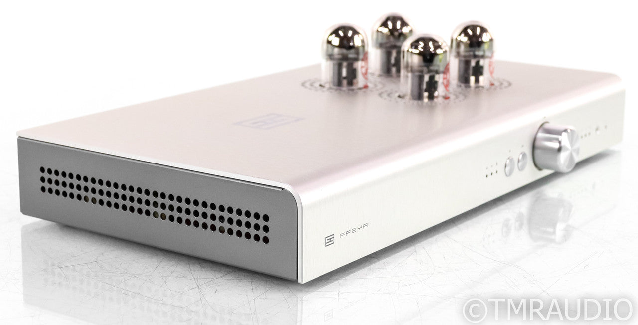 Schiit Freya+ Stereo Tube Hybrid Preamplifier; Silver; Remote
