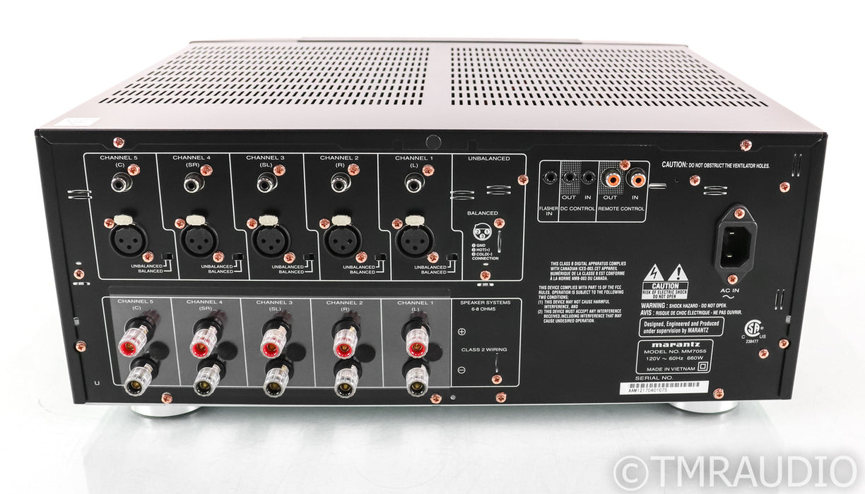 Marantz MM7055 Five Channel Power Amplifier; MM-7055