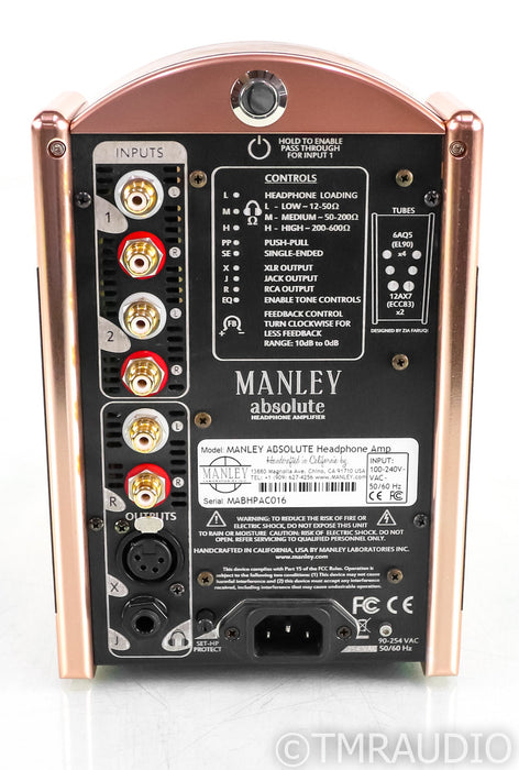 Manley Labs Absolute Tube Headphone Amplifier