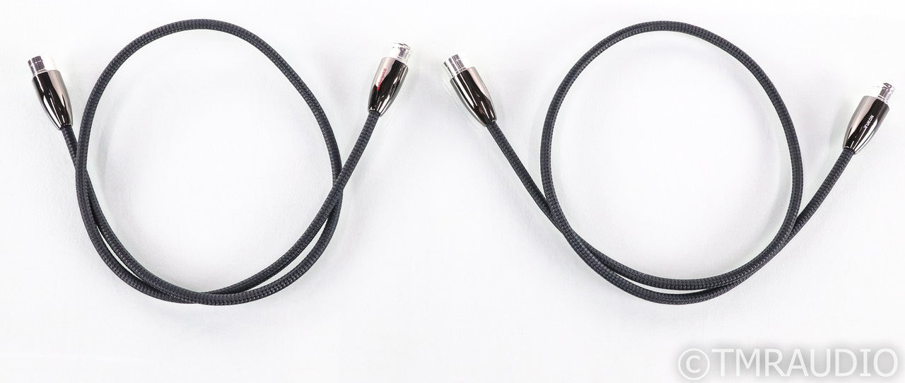 AudioQuest Yukon XLR Cables; 1m Pair Balanced Interconnects