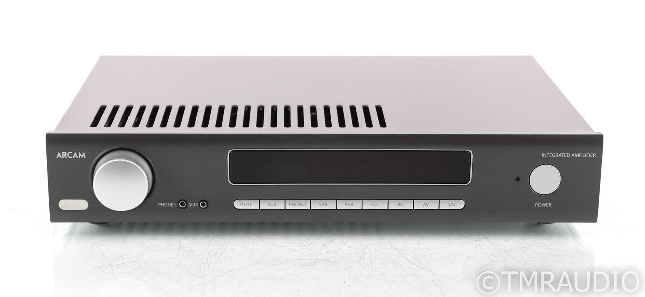 Arcam SA20 Stereo Integrated Amplifier; Black; Remote; MM Phono