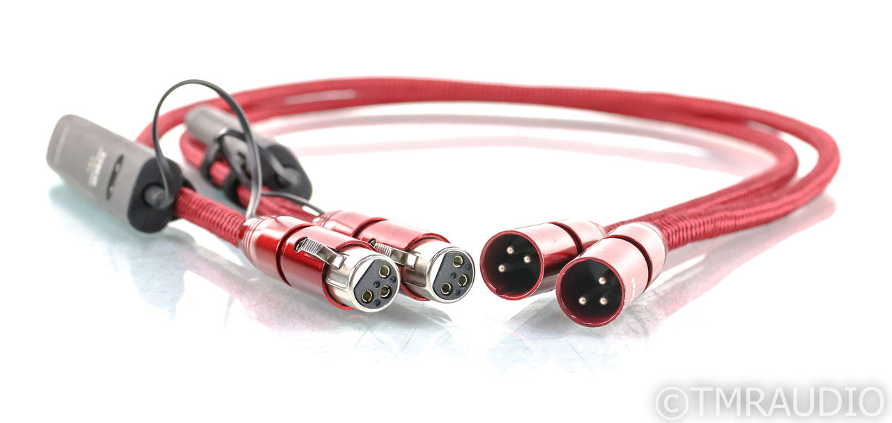 AudioQuest Colorado XLR Cables; 1m Pair Balanced Interconnects; 72v DBS