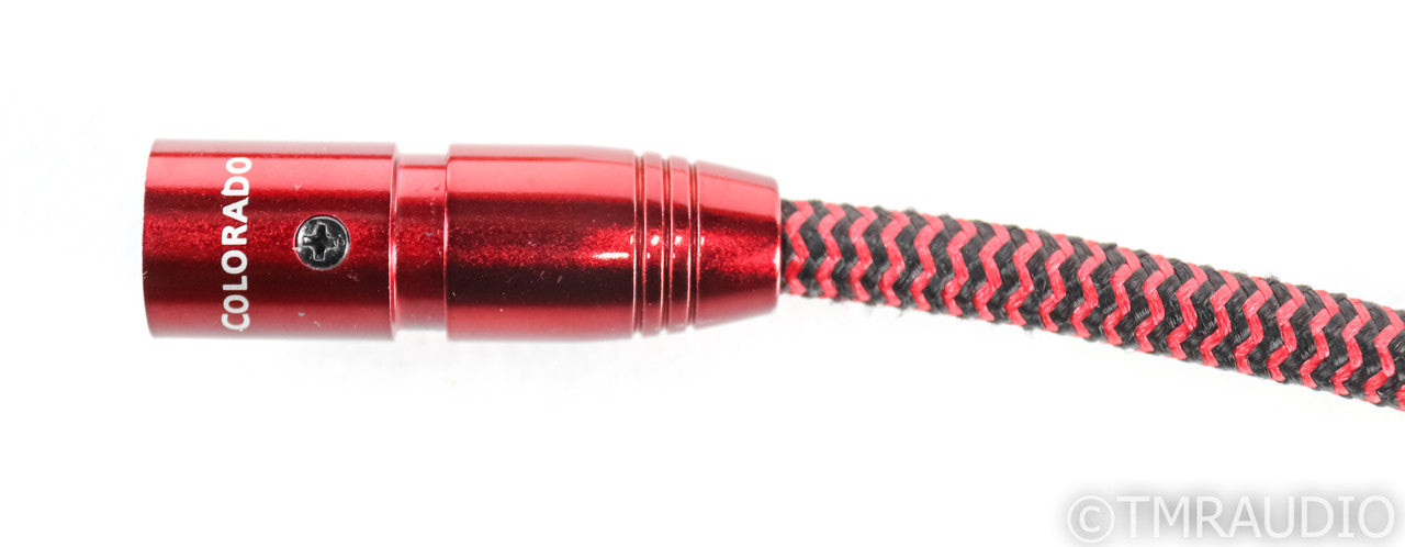 AudioQuest Colorado XLR Cables; 1m Pair Balanced Interconnects; 72v DBS (1/0)