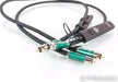 AudioQuest Columbia RCA Cables; 1m Pair Interconnects; 72v DBS