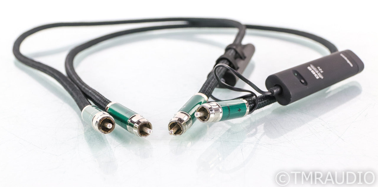 AudioQuest Columbia RCA Cables; 1m Pair Interconnects; 72v DBS
