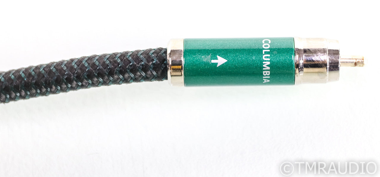 AudioQuest Columbia RCA Cables; 1m Pair Interconnects; 72v DBS
