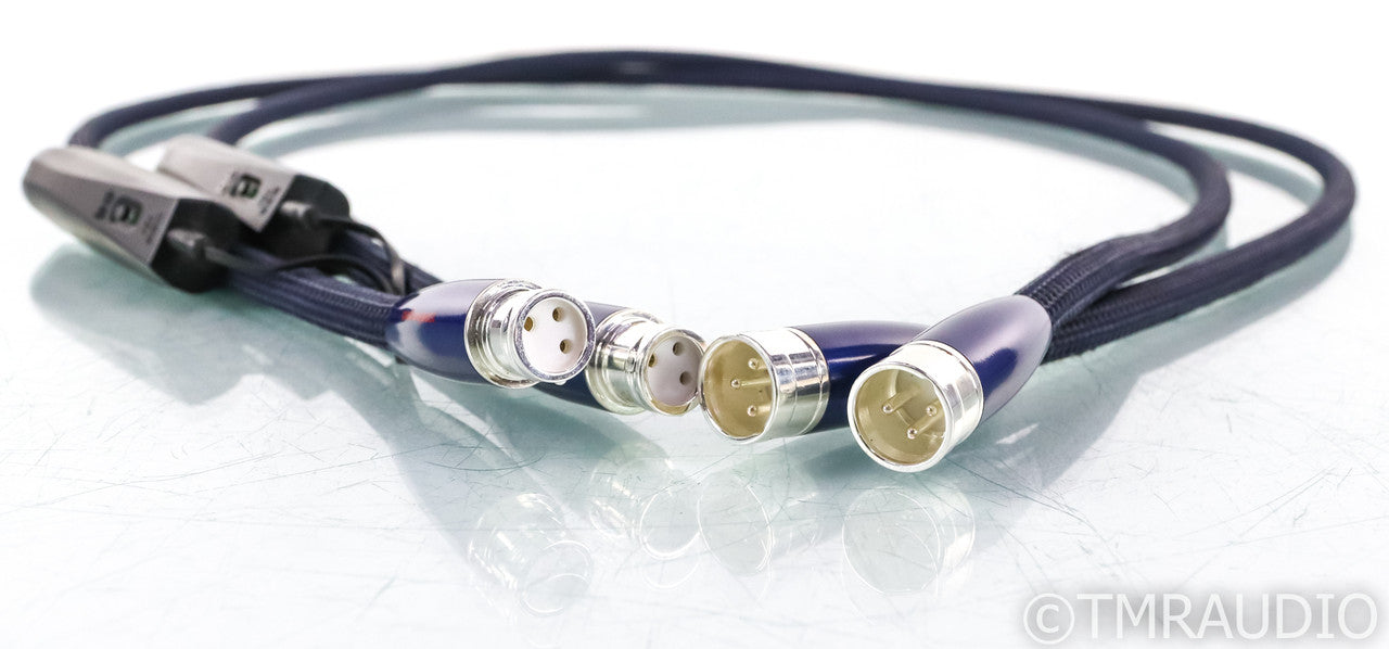 AudioQuest Water XLR Cables; 1.5m Pair Balanced Interconnects; 72v DBS (1/2)