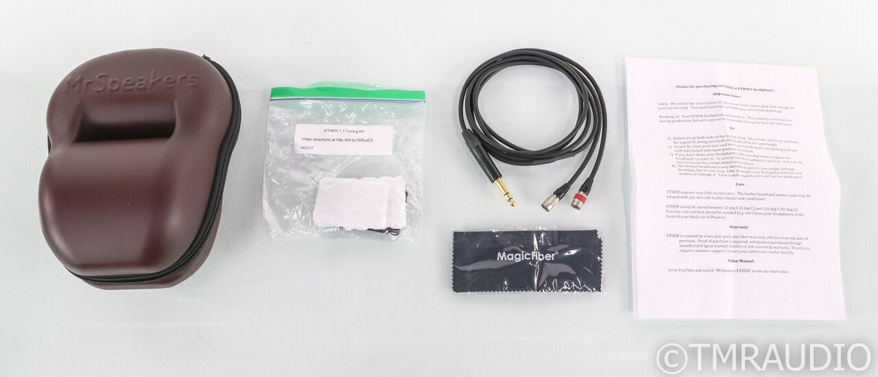 MrSpeakers Ether C Closed-Back Planar Magnetic Headphones; Carbon
